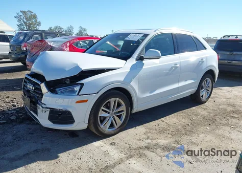 2016 Audi Q3 2.0T Premium Plus from USA, damaged, VIN WA1EFCFS2GR017798